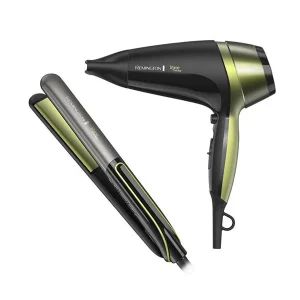 Combo plancha + secadora Remington