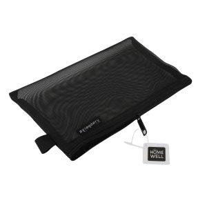 Estuche Cartuchera Negra 19x13x1cm