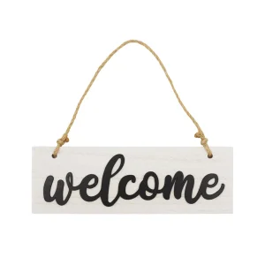 Letrero decorativo welcome