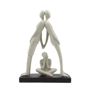 Figura familia decorativa