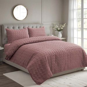 Cubrecama 3 piezas full/queen surtido