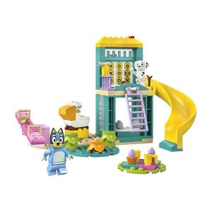 11201 Diversión en el Parque de Juegos con Bluey y Chloe (104 piezas)