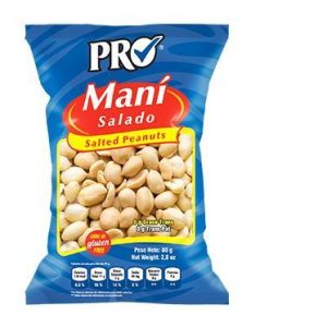 Maní salado 80gr Pro Semillas