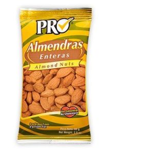 Almendras con sal 80gr Pro Semillas