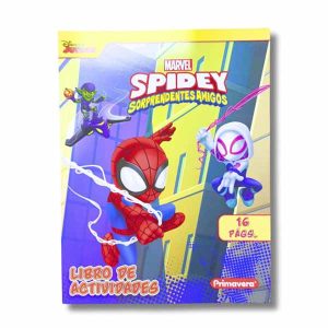 Libro actividades Spiderman