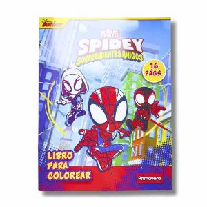 Libro colorear Spiderman
