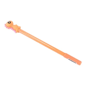 Lapiz Pasta Dinosaurio Naranja 18cm