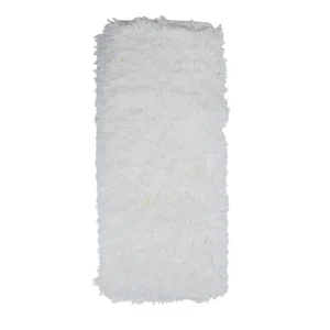 Alfombra para baño blanca