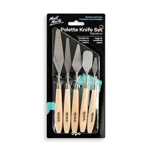 Cuchillos de paleta set 5 unidades Mont Marte