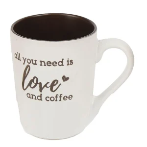Tazón All You Need is Love and Coffee