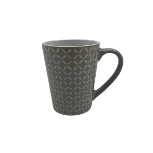 Taza de Loza Gris 250ml